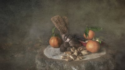 Arance rustiche e biscotti da Marie-anne Stas