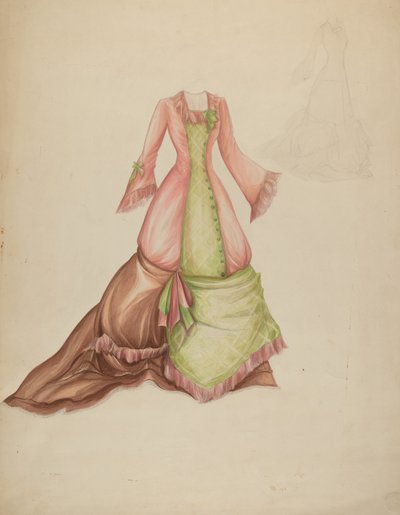 Abito, c. 1942 da Marie Alain