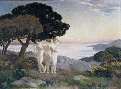 Le tre Grazie da Marie Auguste Emile Rene Menard