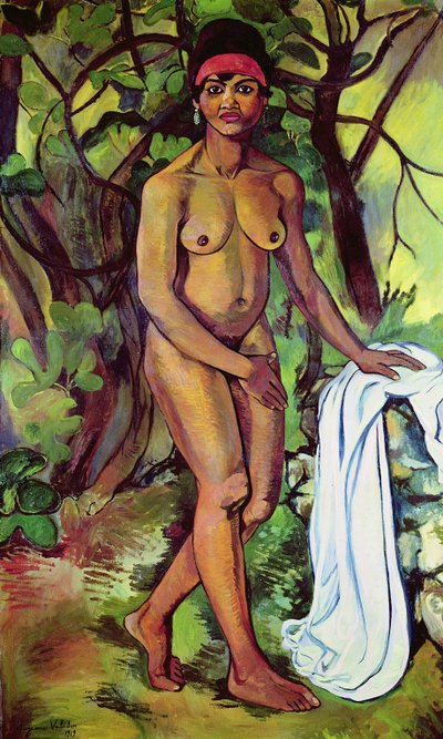 Donna nera nuda da Marie Clementine (Suzanne) Valadon