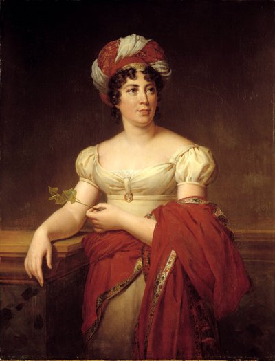 Ritratto di Germaine Necker, Baronessa di Stael Holstein detta Madame de Stael (1766-1817) da Marie Eleonore Godefroid