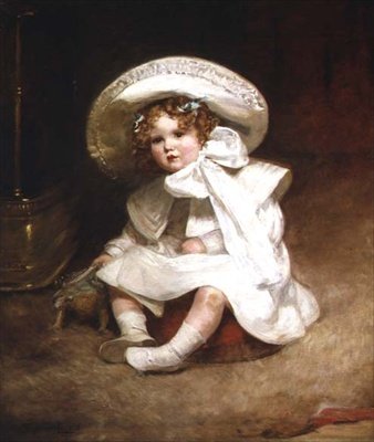Ritratto di Muriel, figlia di Sir Charles Swinfen Eady da Marie Elizabeth Seymour Lucas