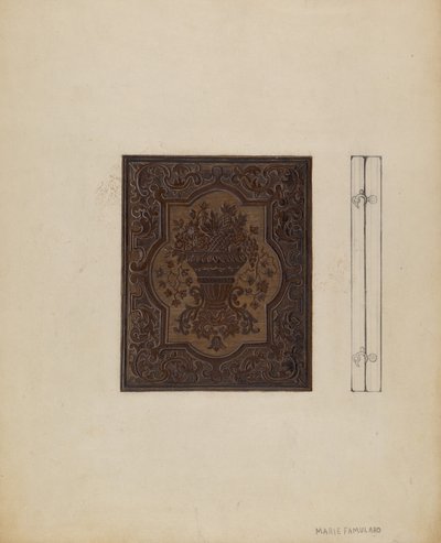 Custodia per ritratto da Marie Famularo