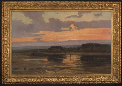 Solitudine nella sera: Morsalines (Manche), ca. 1887 da Marie Joseph Leon Clavel Iwill