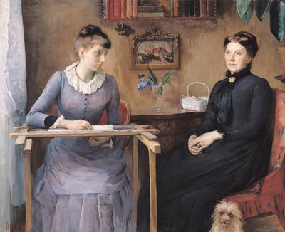 A casa o intimità, 1885 da Marie Louise Catherine Breslau