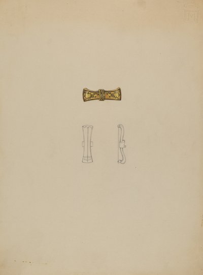 Spilla, c. 1936 da Marie Mitchell