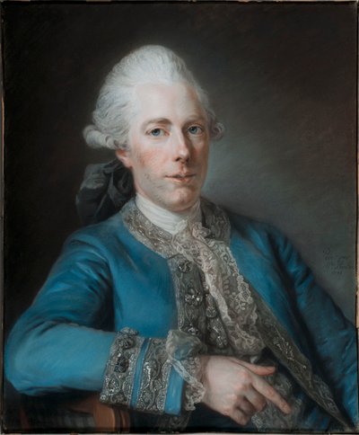 Ritratto di Marie-Joseph Peyre (1730-1785), architetto francese da Marie Suzanne Giroust
