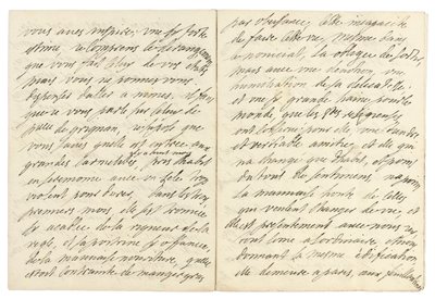 Lettera autografa a Philippe Moulceau, Livry, 25 ottobre 1686 da Marie de Rabutin Chantal Sévigné