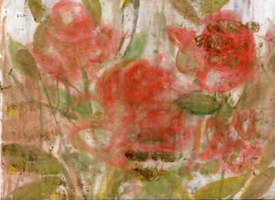Rose rosse 3, 2020 da Marina Falco