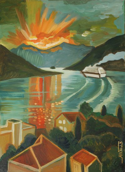 Crociera tra i fiordi al tramonto da Marina Gorkaeva