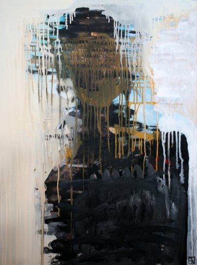 Figura astratta scura da Marina Nelson