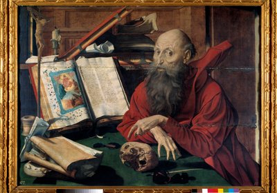 Rappresentazione di San Girolamo nel suo studio da Marinus van Reymerswaele