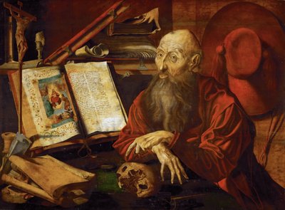 San Girolamo nella sua cella da Marinus van Reymerswaele
