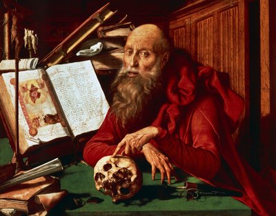 San Girolamo nel suo studio da Marinus van Reymerswaele