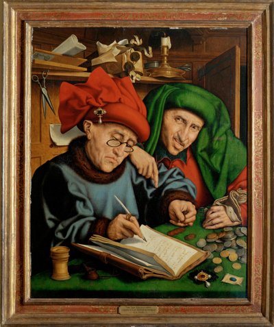 Il cambiavalute ... da Marinus van Reymerswaele