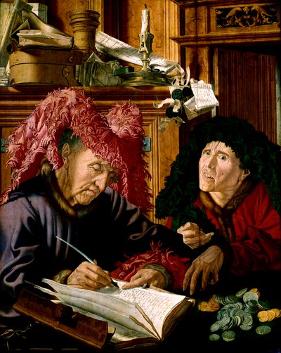 Due esattori delle tasse, c.1540 da Marinus van Reymerswaele