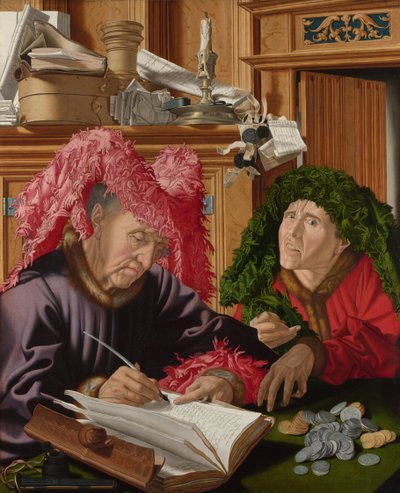 Due esattori delle tasse, c. 1540 da Marinus van Roejmerswaelen
