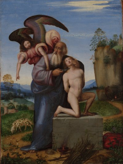 Il sacrificio di Isacco da Mariotto Albertinelli