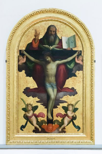 La Santissima Trinità da Mariotto Albertinelli