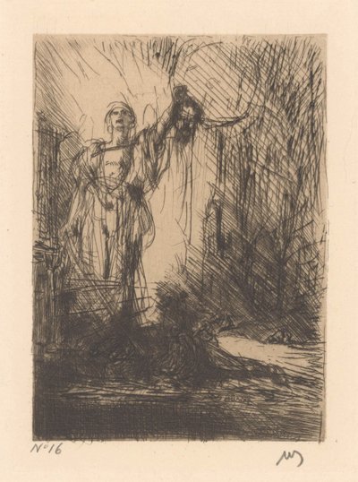 Boia con testa mozzata da Marius Bauer (signed by artist)