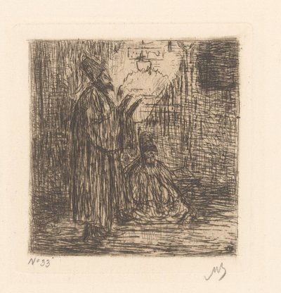 Dervisci in preghiera da Marius Bauer (signed by artist)