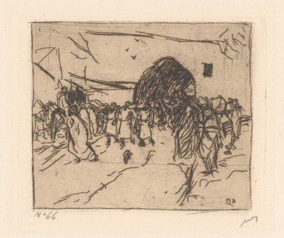Porta a Costantinopoli da Marius Bauer (signed by artist)