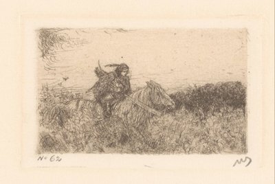 Cavaliere da Marius Bauer (signed by artist)