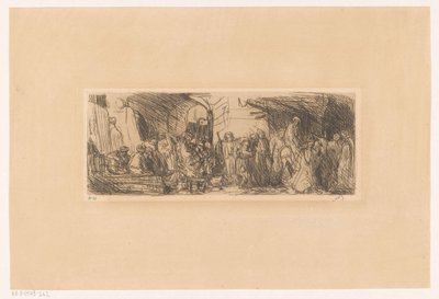 Strada a Gerusalemme da Marius Bauer (signed by artist)