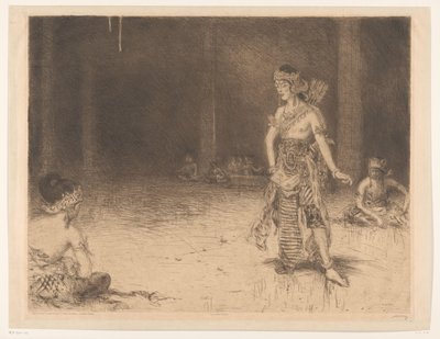 Wajang Wong da Marius Bauer (signed by artist)