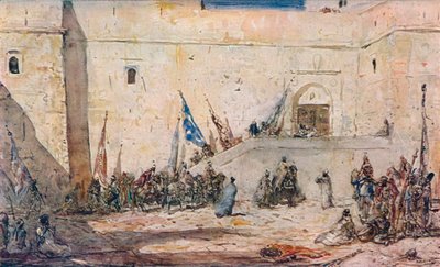 Un giorno di festa, c1910 da Marius Bauer