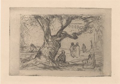 Figure sotto un albero da Marius Bauer