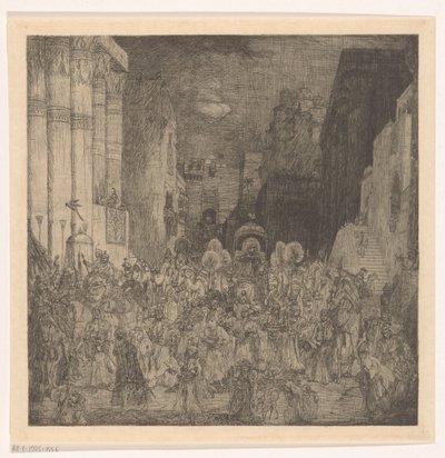 Regina di Saba a Gerusalemme da Marius Bauer
