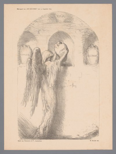 In occasione della morte di Jacob Maris da Marius Bauer