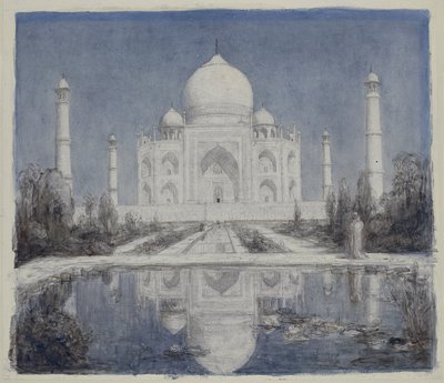 Taj Mahal al chiaro di luna da Marius Bauer
