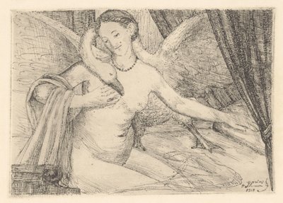 Leda e il cigno da Marius Holleman