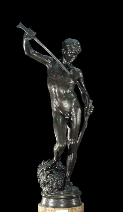 David (scultura in bronzo di Antonin Mercia) da Marius Jean Antonin Mercie