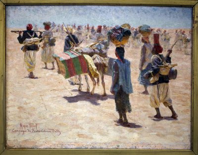 Tiratori della retroguardia senegalese, campagna di Fouta (Guinea; Fouta-Djalon), colonna Dodds da Marius Perret
