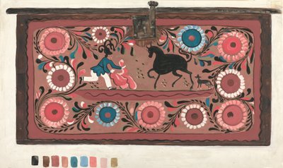 Cassapanca, c. 1938 da Marjery Parish