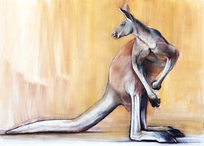 Grande Rosso (Canguro), 2014 da Mark Adlington