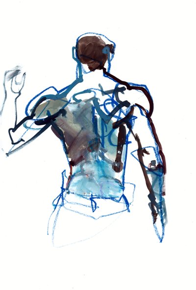 Schiena Blu, 2022 da Mark Adlington