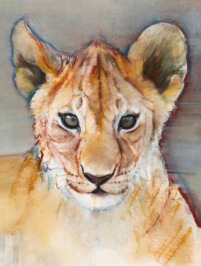 Cucciolo feroce, Masai Mara, 2019 da Mark Adlington