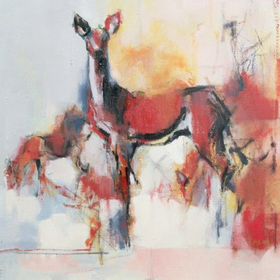 Cervi in inverno, 1995 da Mark Adlington