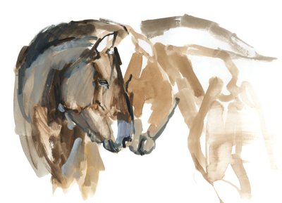 Naso a naso (Przewalski), 2013 da Mark Adlington