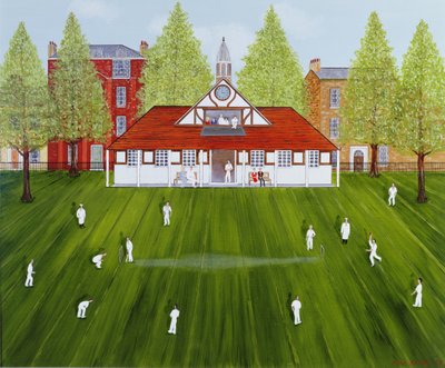 La partita di cricket da Mark Baring