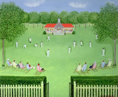 La partita di cricket da Mark Baring