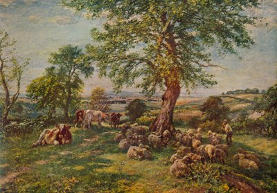 Collina e valle, c1900 da Mark Fisher