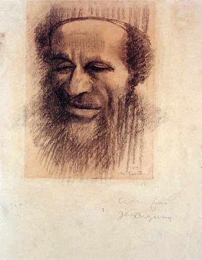 Testa di un Rabbino, c.1910 da Mark Gertler