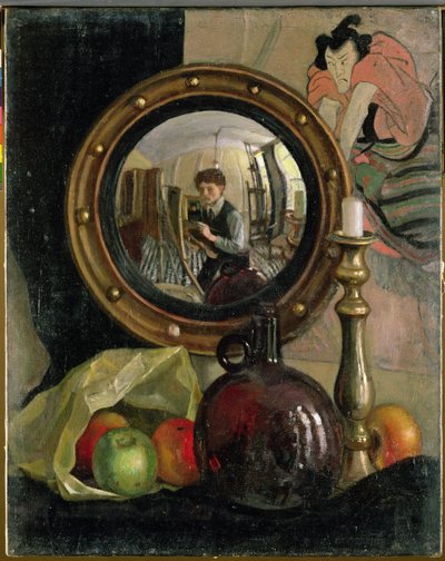 Natura morta con autoritratto da Mark Gertler