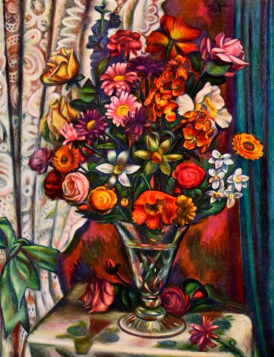 Natura morta di fiori in un vaso d