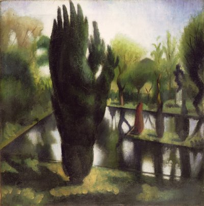 Lo stagno a Garsington da Mark Gertler